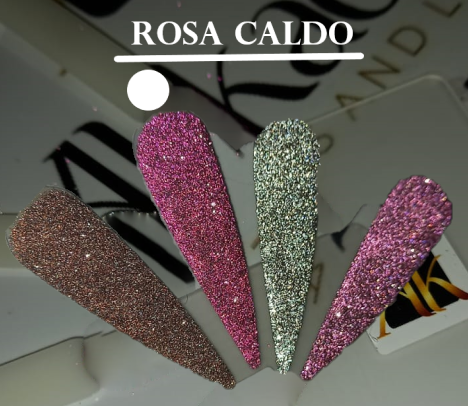 GLITTER ILLUMINANTE - ROSA CALDO