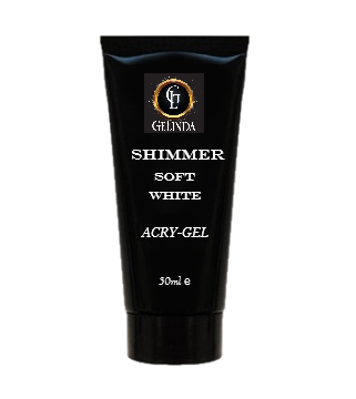 ACRYGEL SHIMMER SOFT WHITE